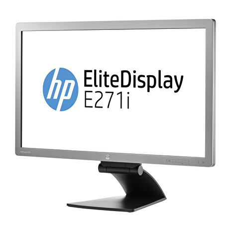 LCD HP 27" E271i; black/gray, A-