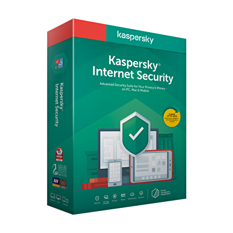 Kaspersky Internet Security 10x 3 roky Nová