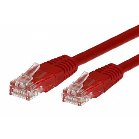 TB Touch Patch kabel, UTP, RJ45, cat6, 3m, červený