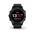 Garmin GPS sportovní hodinky fenix6 PRO Glass, Black/Black Band (MAP/Music)