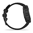 Garmin GPS sportovní hodinky fenix6 PRO Glass, Black/Black Band (MAP/Music)