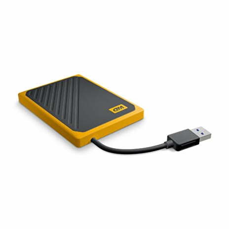 Ext. SSD WD My Passport GO 2TB USB3.0 žlutý