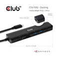 Club3D hub USB-C 3.2 Gen1 7in1 Hub HDMI 4K60Hz SD