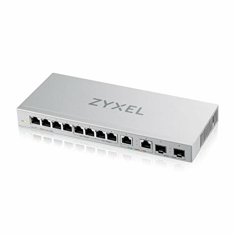 Zyxel XGS1010-12,8-Port Gigabit Unmanaged Switch with 2-Port 2.5G/2-Port SFP+