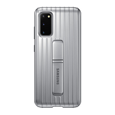 Samsung Tvrzený kryt se stojánkem pro S20 Silver