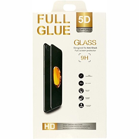 5D tvrzené sklo Apple iPhone 11 ProMax Black (FULL GLUE)