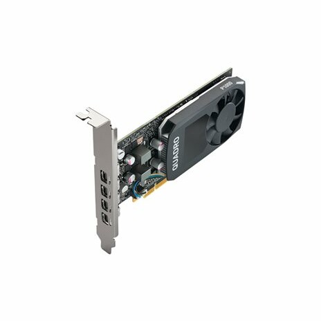 NVIDIA Quadro P1000 - Grafická karta - Quadro P1000 - 4 GB GDDR5 - PCIe 3.0 x16 nízký profil - 4 x Mini DisplayPort