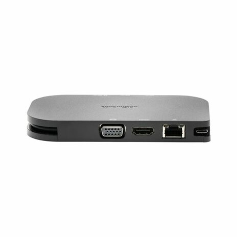 Kensington SD1610P USB-C Mobile 4K Dock w/ Pass-Through Charging - Dokovací stanice - USB-C - VGA, HDMI - GigE - Evropa - pro Microsoft Surface Book 2, Go, Laptop 3, Pro 7, Pro X