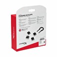 Kingston HyperX Pudding Keycaps Full Key Set (Black PBT) - US