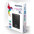 ADATA Externí HDD 2TB 2,5" USB 3.0 DashDrive HV100, G-sensor, černý