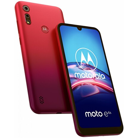 Motorola Moto E6s - sunrise red 6,1" IPS/ Dual SIM/ 2GB/ 32GB/ LTE/ Android 9