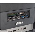 Akasa Čtečka karet AK-ICR-16 do 3,5", 5-slotová, 3x USB 2.0, 2x USB 3.0, E-SATA