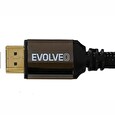EVOLVEO XXtremeCord, kabel HDMI 2.1, 3m, podpora 8K ULTRA HD, 4K, 2K a FHD, 48Gbps