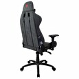 Arozzi herní židle VERONA Signature Soft Fabric/ látkový povrch/ černá/ červené logo