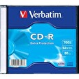Verbatim CD-R [ slim jewel case 200 | 700MB | 52x | DataLife ]