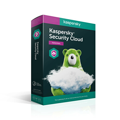 Kaspersky Security Cloud Personal 3x 1 rok Nová
