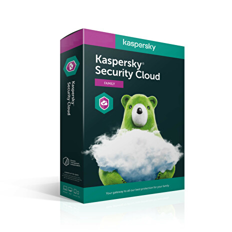 Kaspersky Security Cloud Family 20x 1 rok Nová