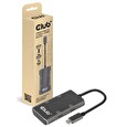Club3D Adaptér aktivní USB Gen2 Type C to 2x USB A + 2x USB C Data Hub