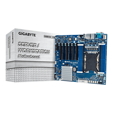 Gigabyte MB WS/SRV MU71-SU0, 1x s3647, C621, 8x DDR4r, 8x SATA, 7xPCIe, 2x 1Gb LAN, IPMI