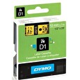 WECARE páska pro DYMO S0720580, Black/Yellow, 12mm x 7m