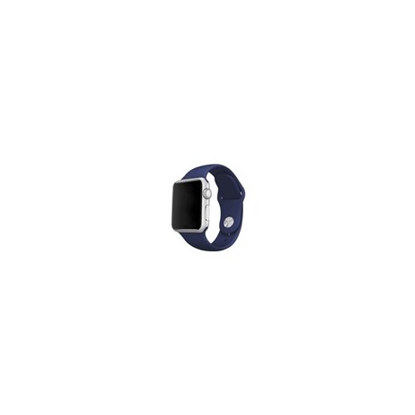COTEetCI silikonový sportovní náramek pro Apple watch 42 / 44 mm tmavě modrý