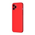 Baseus Liquid Silica Gel Protective Case for Apple iPhone 12 Pro 6.1'' Bright Red