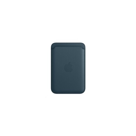 Apple iPhone kožená peněženka s MagSafe - Baltic Blue