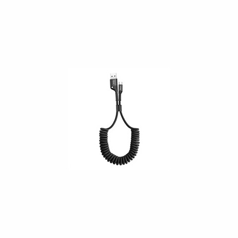 Baseus Fish-eye Spring Data Cable USB For Type-C 2A 1M Black