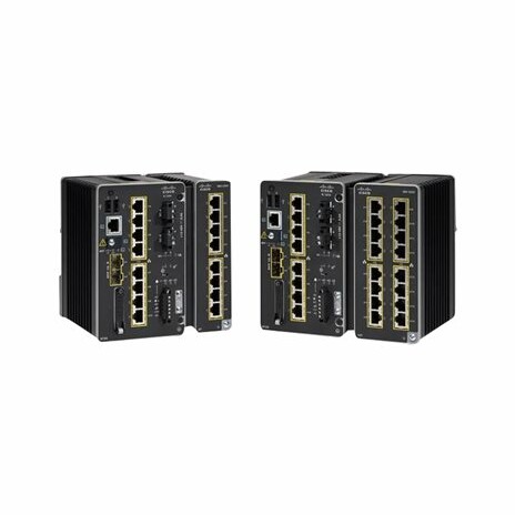 Cisco Catalyst IE3300 Rugged Series - Network Essentials - přepínač - řízený - 10 x 10/100/1000 + 2 x SFP - lze montovat na konzolu DIN - DC power
