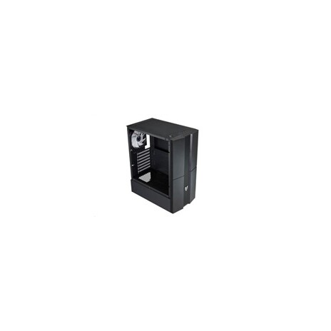 Fortron skříň Midi Tower CMT270 Black, průhledná bočnice, 1 x A. RGB LED 120 mm ventilátor