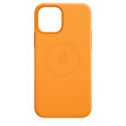 Apple iPhone 12 Pro Max Leather Case with MagSafe - California Poppy