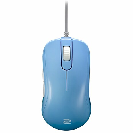 ZOWIE by BenQ herní myš S2 DIVINA BLUE/ drátová/ 3200 dpi/ USB/ modrá/ 5 tlačítek/ pro praváky/ střední velikost