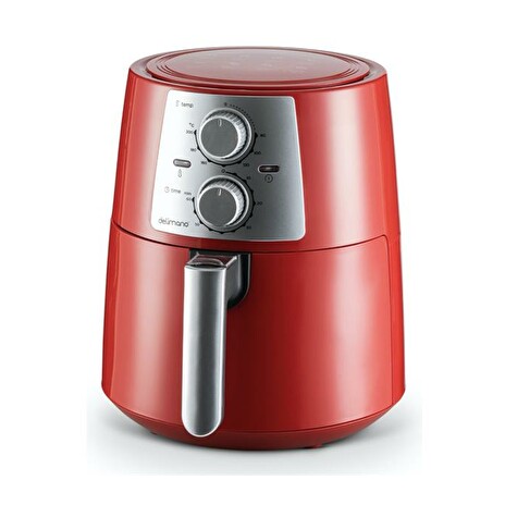 Fritéza DELIMANO AIR FRYER PRO RED