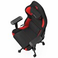 SPC Gear SR600F RD herní židle textilní černočervená