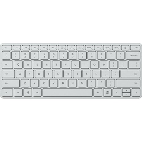 Microsoft Bluetooth Designer Compact Keyboard, Glacier, CZ&SK