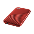 Ext. SSD WD My Passport SSD 2TB červená