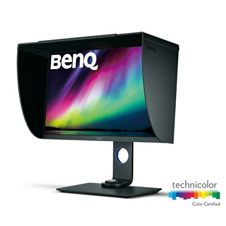 BenQ LCD SW271C 27" IPS/3840x2160/10bit/5ms/DP/HDMIx2/USB 3.1/SDcard/VESA/pivot/HDR/LUT/99% AdobeRGB/90% P3