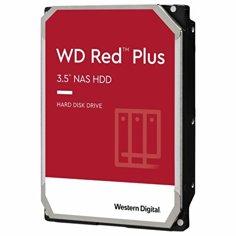 WD RED PLUS 2TB / WD20EFZX / SATA 6Gb/s / Interní 3,5"/ 5400rpm / 128MB