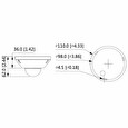 Dahua IPC fisheye 5Mpix 30fps/ 0,006L/ 1,4mm (180st)/ WDR/ mikrofon/ analytiky