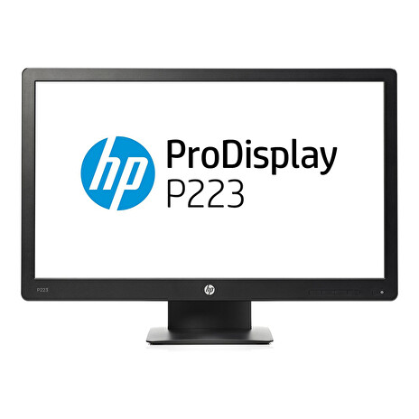 LCD HP 22" ProDisplay P223; black/silver