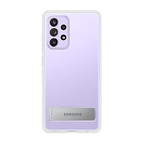 Samsung Průhledný zadní kryt se stojánkem A52 Transparent