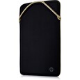 HP Protective Reversible 14 Black/Gold Laptop Sleeve - pouzdro