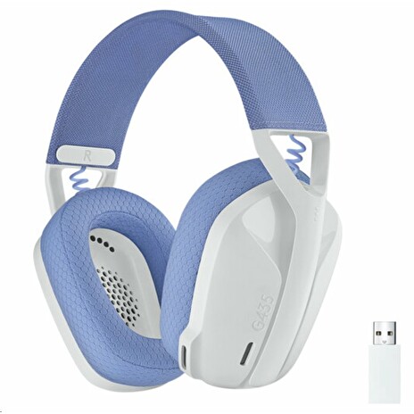 Logitech G435 LIGHTSPEED Wireless Gaming Headset - WHITE