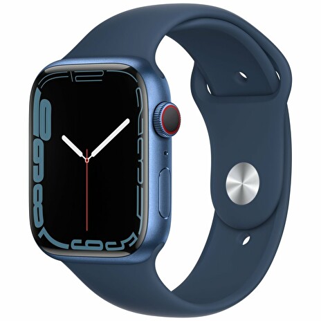 Apple Watch Series 7 Cell, 45mm Blue/A.Blue SportBand