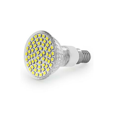 WE LED žárovka 60xSMD 3W E14 bílá – refl