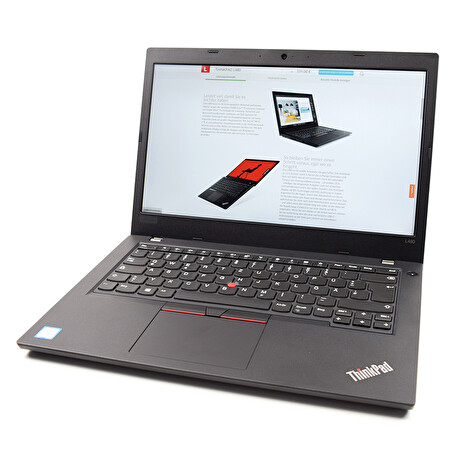 Lenovo ThinkPad L480; Core i3 8130U 2.3GHz/8GB RAM/256GB SSD PCIe/batteryCARE