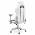 SPC Gear SX500 Onyx White herní židle imitace kůže + textil bílá