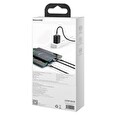 Baseus Rapid Series nabíjecí / datový kabel 3v1 Type-C/ (Micro USB + Lightning PD 20W + USB-C) 1.5m černá