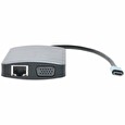 I-TEC USB-C Metal Nano Dock HDMI/VGA with LAN + PD 100 W + zdroj 77W (PD 65W)
