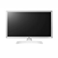 LG MT TV LCD 23,6" 24TQ510S - 1366x768, HDMI, USB, DVB-T2/C/S2, repro, SMART, bílá barva
